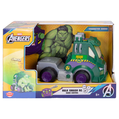 Vehiculo radio control Hulk Smash Los Vengadores Avengers Marvel