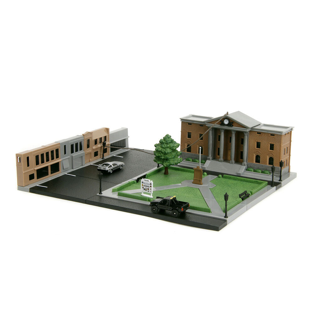 Replica Diorama Plaza de la Corte de Hill Valley Regreso al Futuro