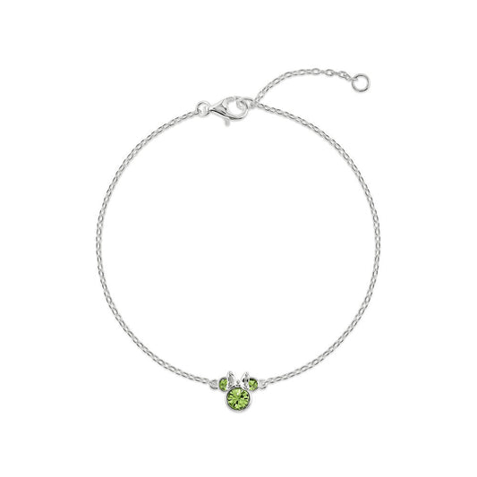 Pulsera Agosto Minnie Disney plata