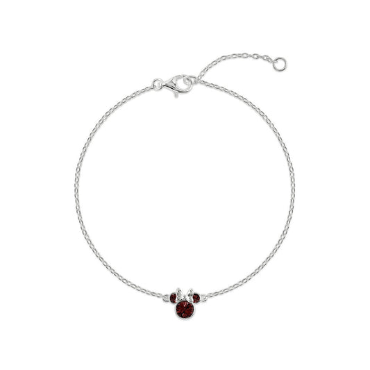 Pulsera Enero Minnie Disney plata