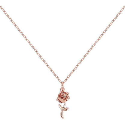 Colgante Rosa La Bella y la Bestia Disney