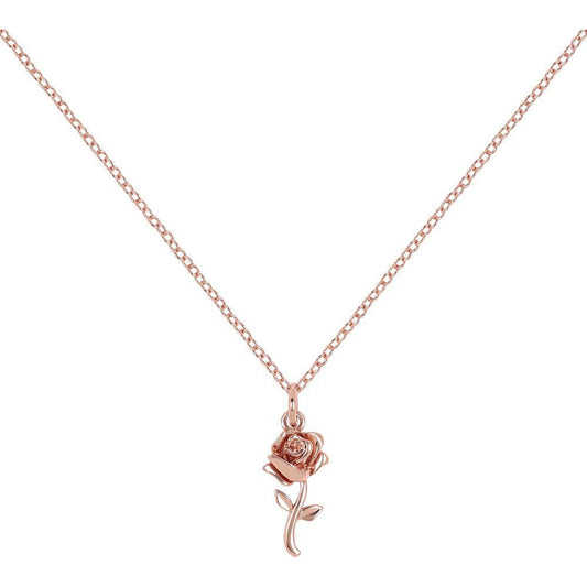 Colgante Rosa La Bella y la Bestia Disney