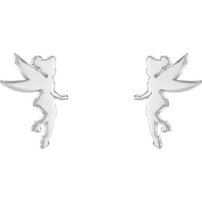 Pendientes Campanilla Disney plata