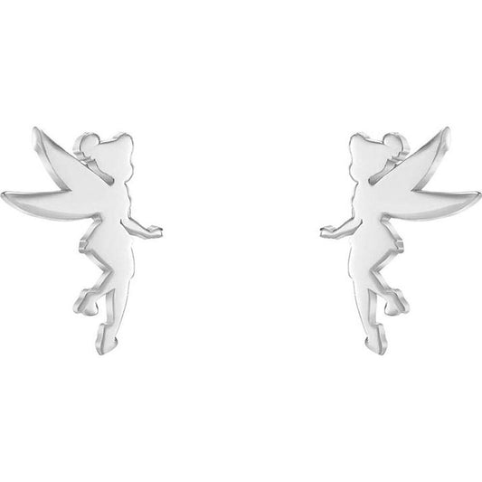 Pendientes Campanilla Disney plata
