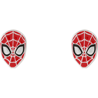 Pendientes Spiderman Marvel plata