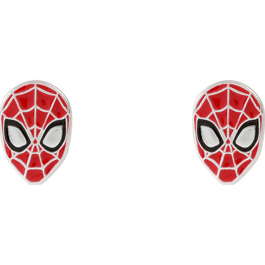 Pendientes Spiderman Marvel plata