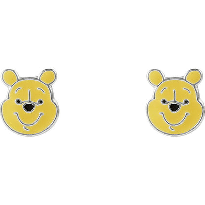 Pendientes Winnie the Pooh Disney plata
