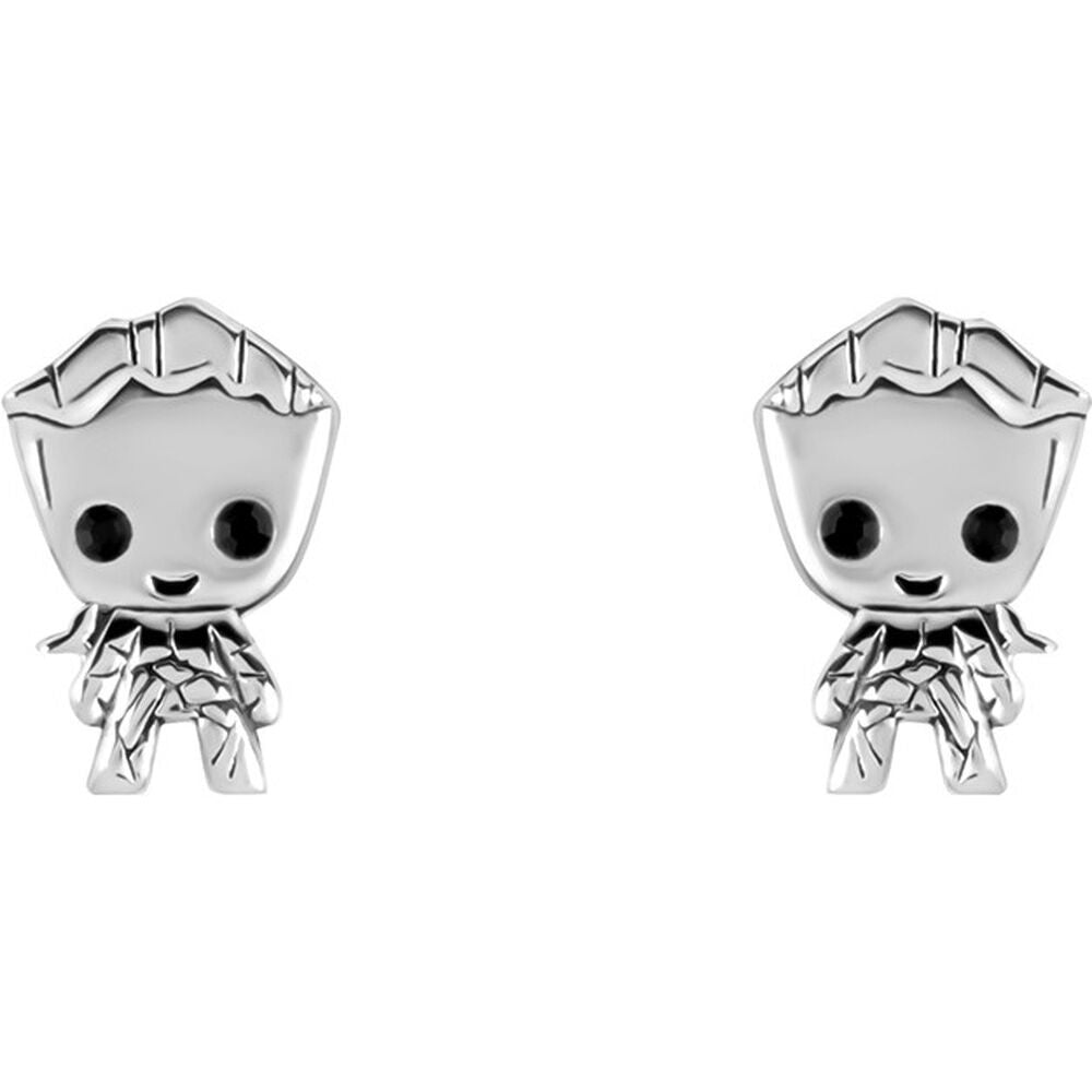 Pendientes Groot Guardianes de la Galaxia Marvel plata