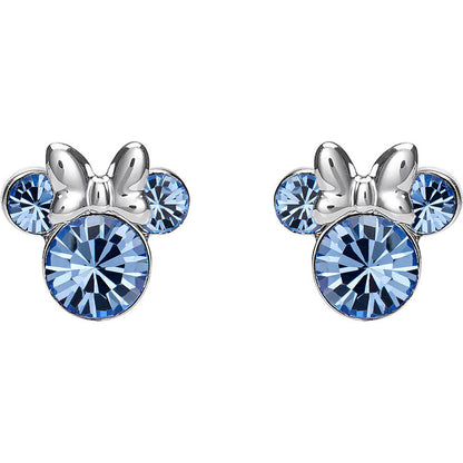 Pendientes Diciembre Minnie Disney plata