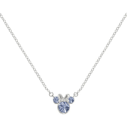 Colgante Diciembre Minnie Disney plata