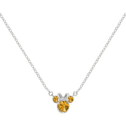 Colgante Noviembre Minnie Disney plata