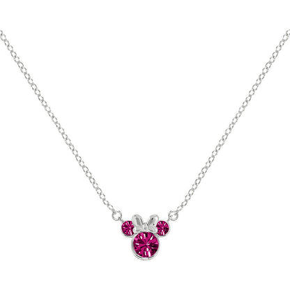 Colgante Octubre Minnie Disney plata