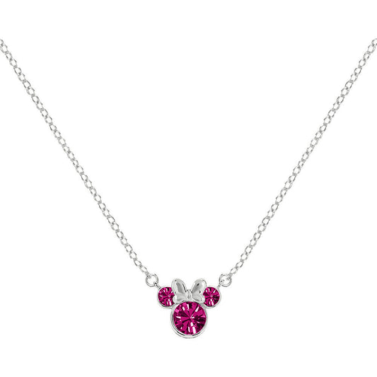 Colgante Octubre Minnie Disney plata