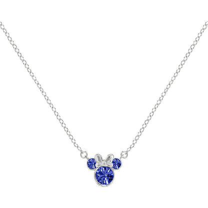 Colgante Septiembre Minnie Disney plata