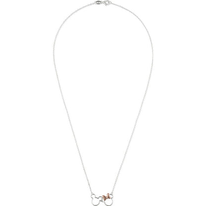 Colgante Mickey & Minnie Disney plata