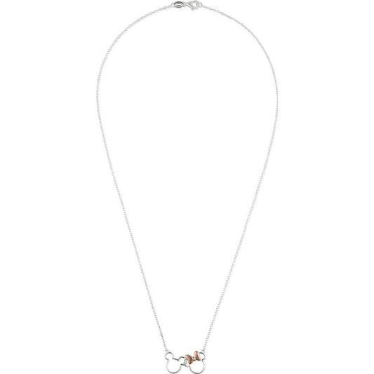 Colgante Mickey & Minnie Disney plata