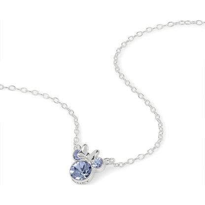 Colgante Diciembre Minnie Disney plata