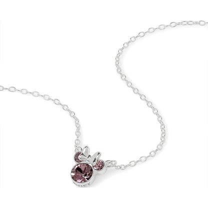 Colgante Febrero Minnie Disney plata