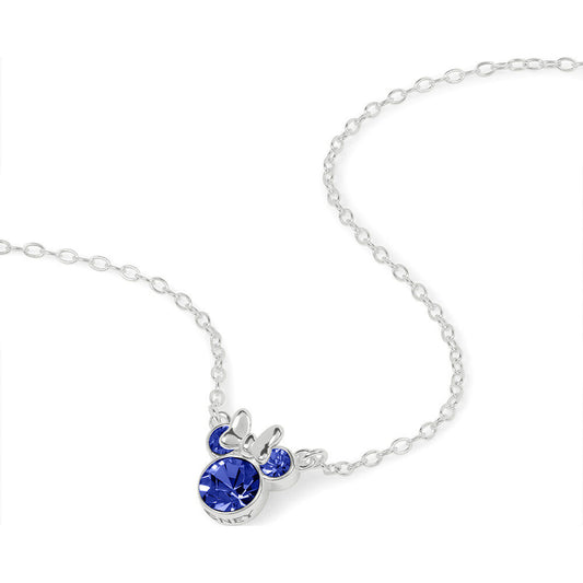 Colgante Septiembre Minnie Disney plata