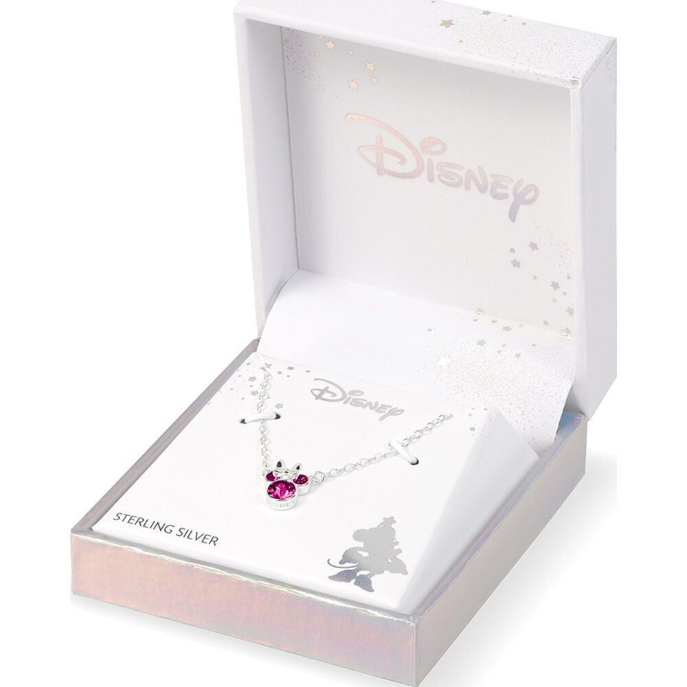 Colgante Octubre Minnie Disney plata