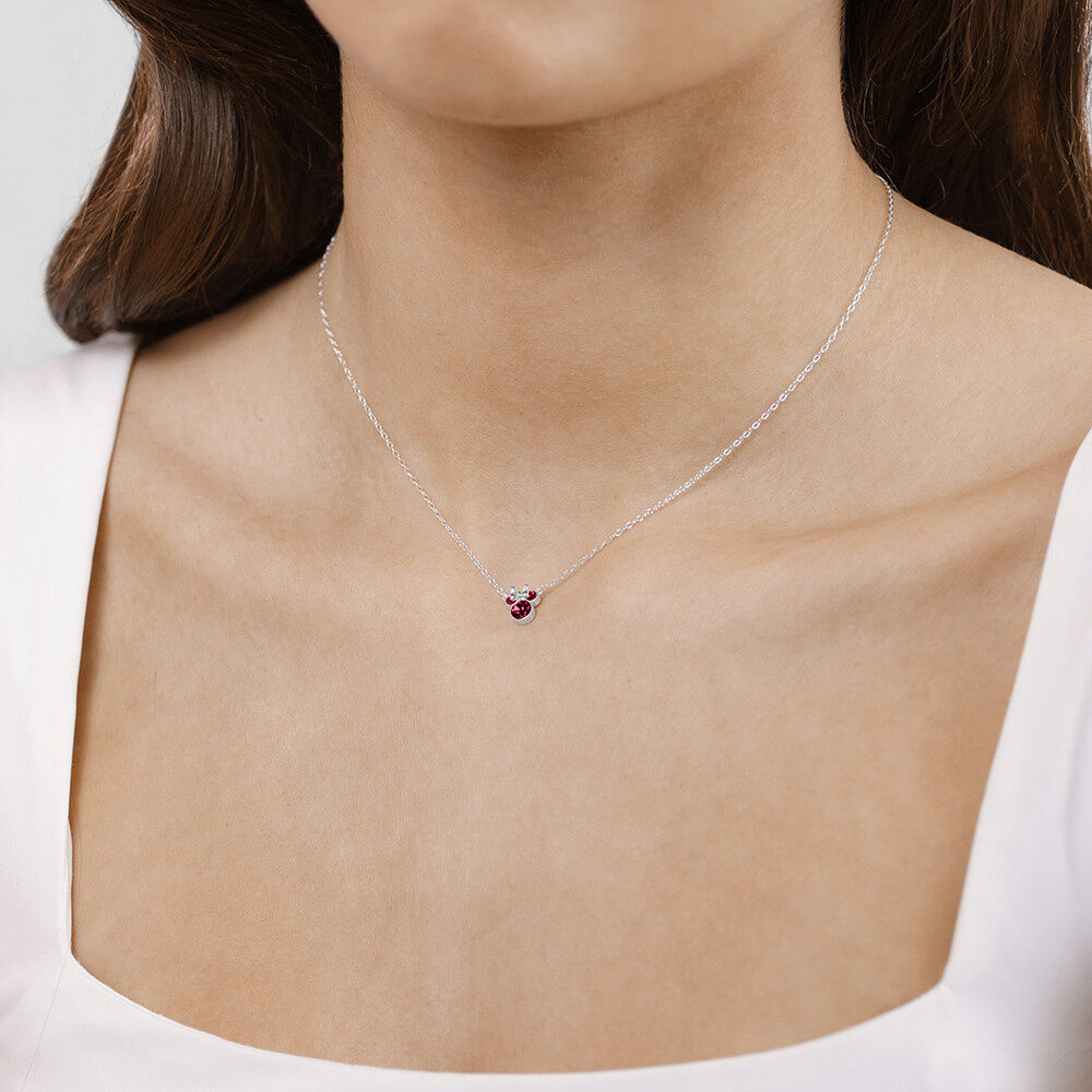 Colgante Julio Minnie Disney plata