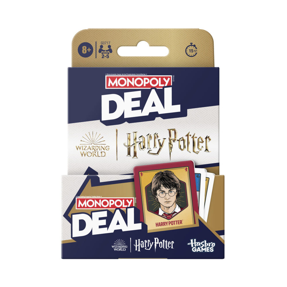 Juego Deal Monopoly Harry Potter espaÃ±ol