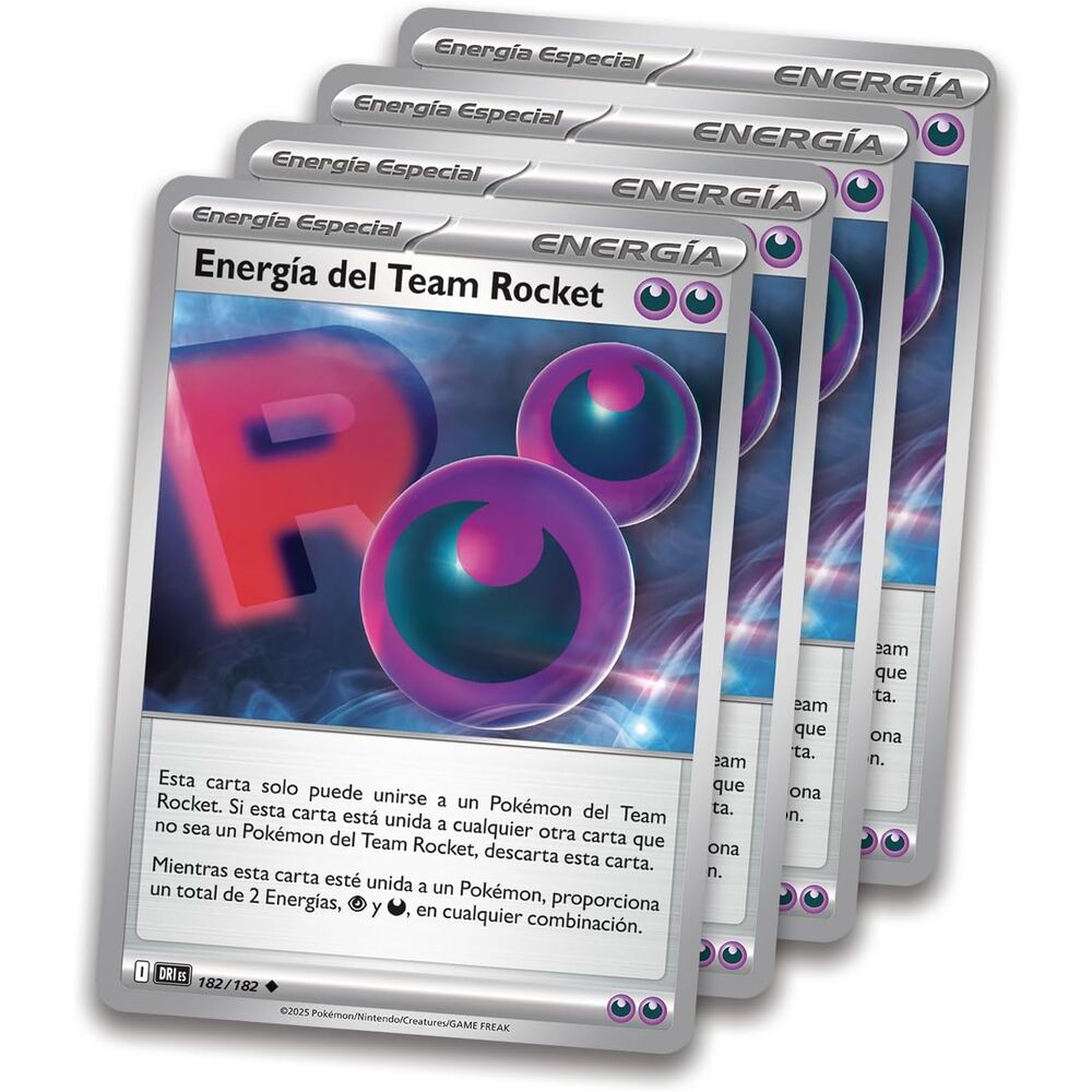 Baraja de Batalla juego de cartas coleccionables Mewtwo Ex Del Team Rocket Pokemon español