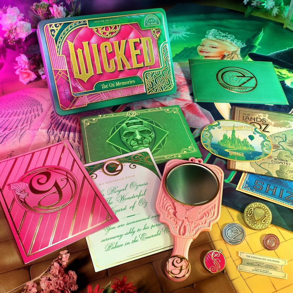 Caja metalica Los Recuerdos de Oz Wicked
