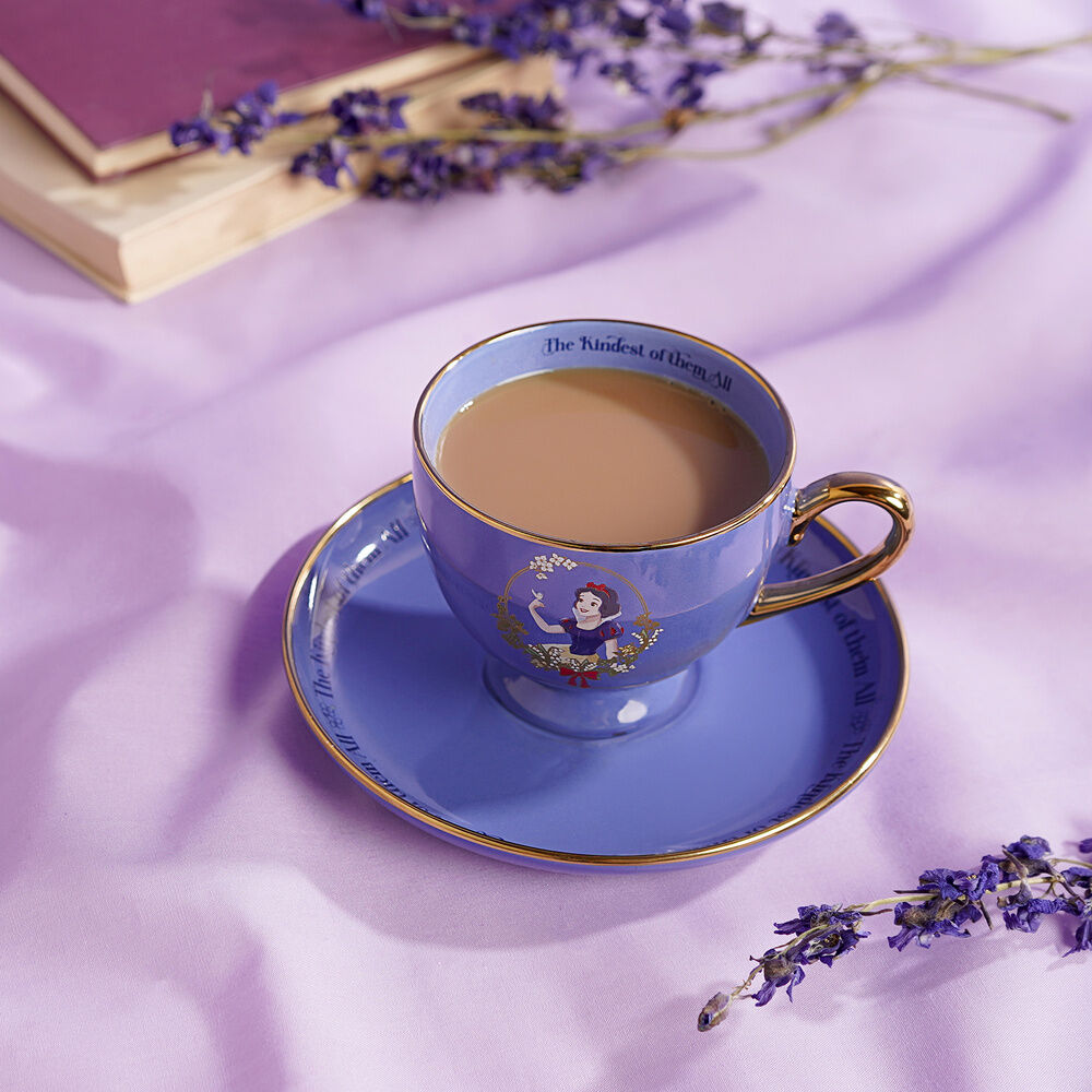 Taza te y platillo Blancanieves Princesas Disney