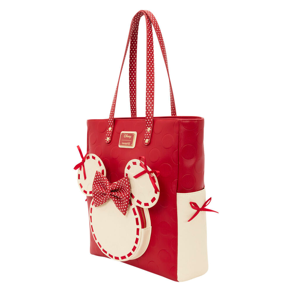 Bolso Rocks the Dots Coquette Minnie Mouse Disney Loungefly