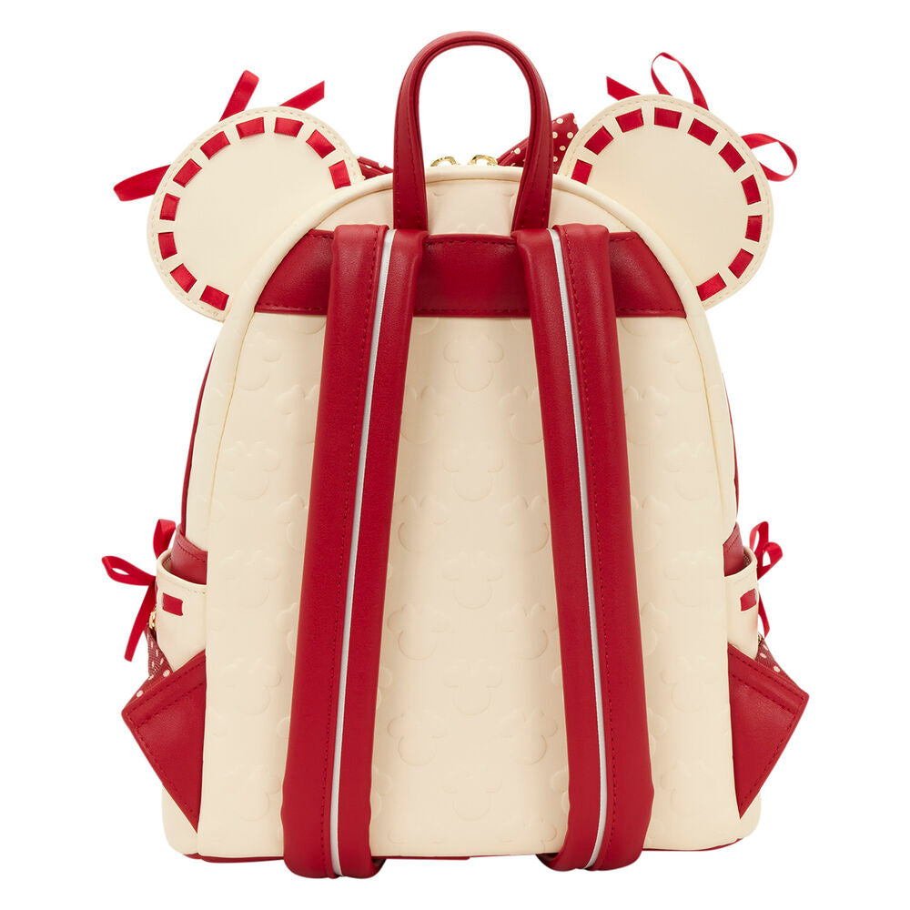 Mochila Rocks the Dots Coquette Minnie Mouse Disney Loungefly 26cm
