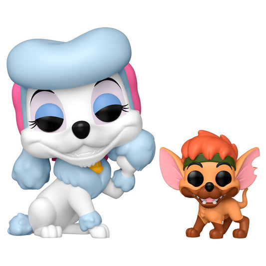 Figura POP Disney Oliver & Company Georgette with Tito