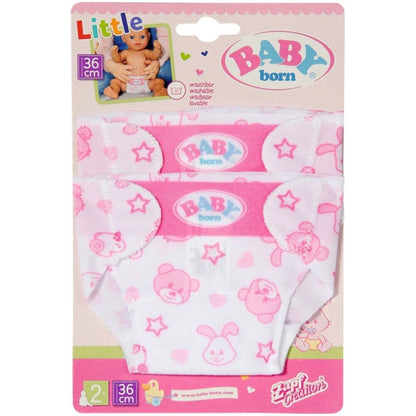 Pack 2 Pañales Baby Born