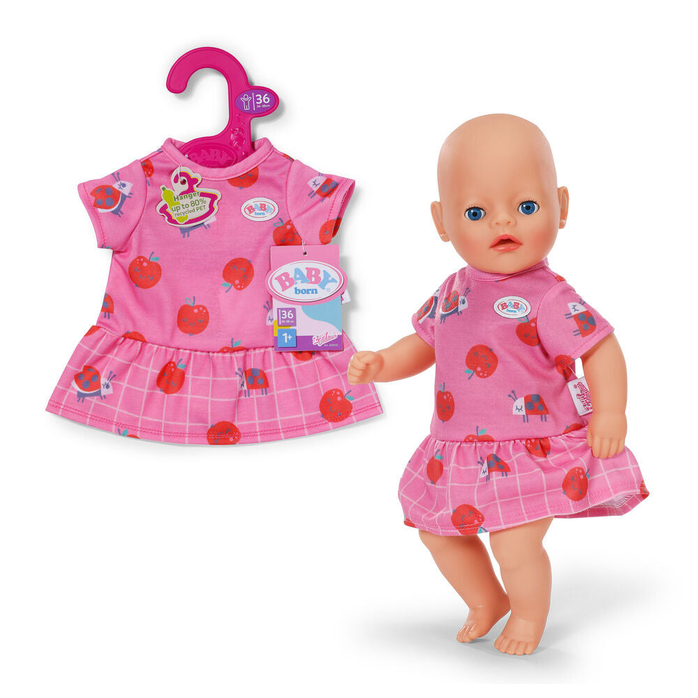Vestido Rosa Baby Born