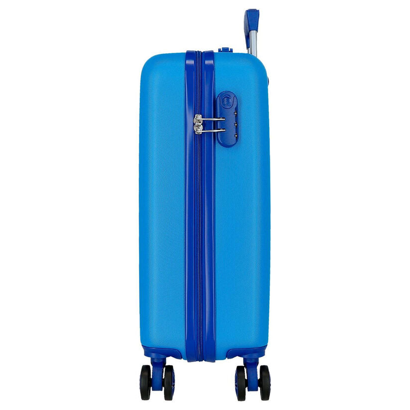 Maleta trolley ABS Monsters Azulon Movom 55cm