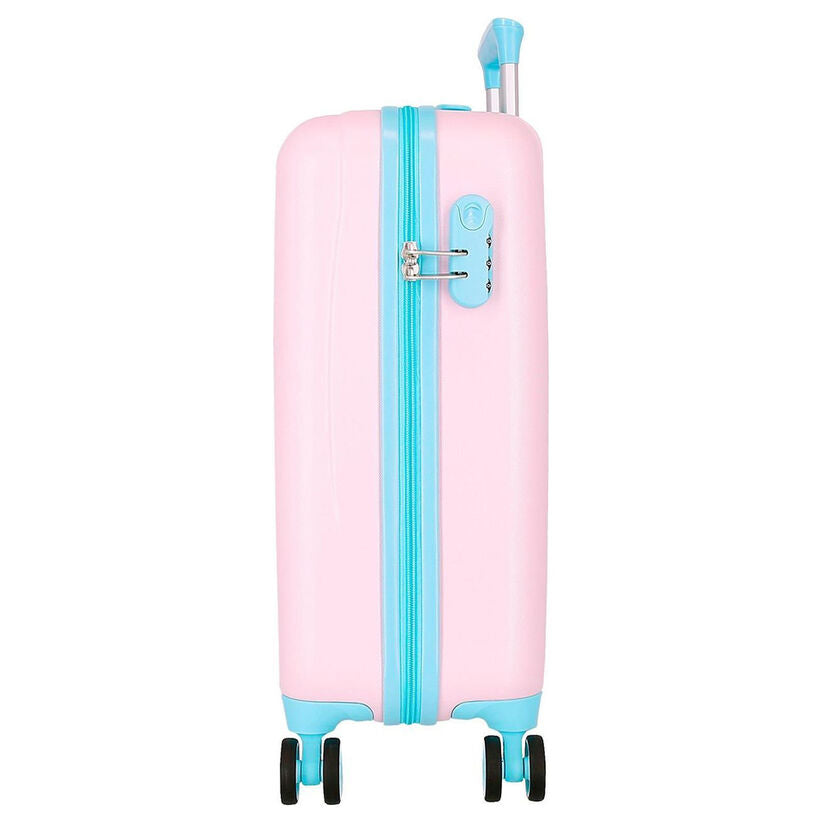 Maleta trolley ABS All Right Chip La Bella y la Bestia Disney 55cm