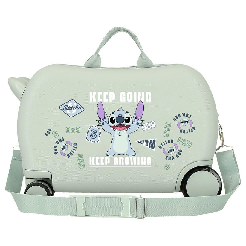 Maleta trolley ABS Keep Going Stitch Disney 45cm