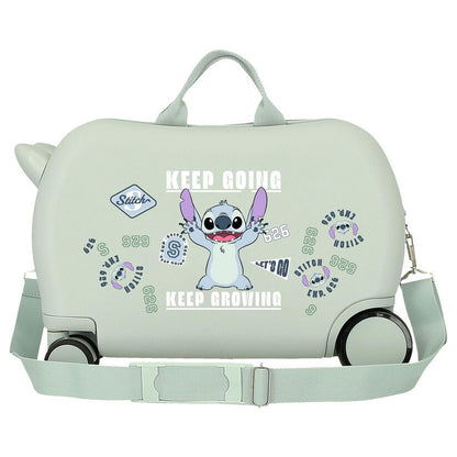 Maleta trolley ABS Keep Going Stitch Disney 45cm