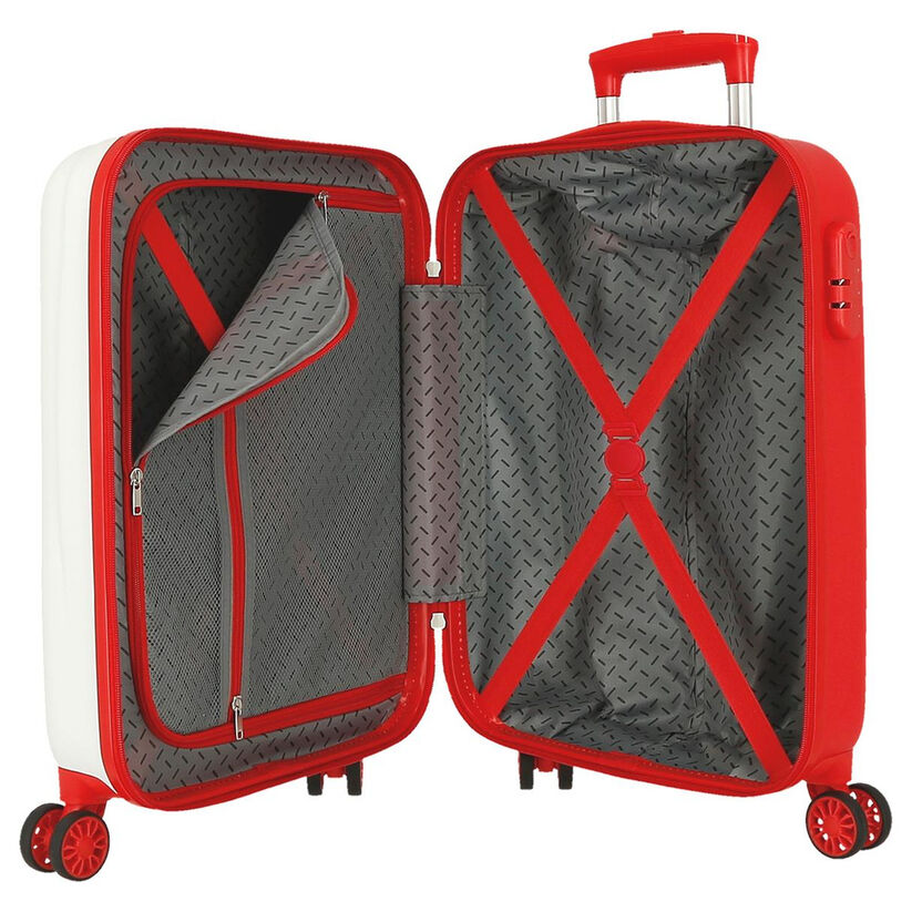 Maleta trolley ABS Happy Pets Lion Roll Road 55cm