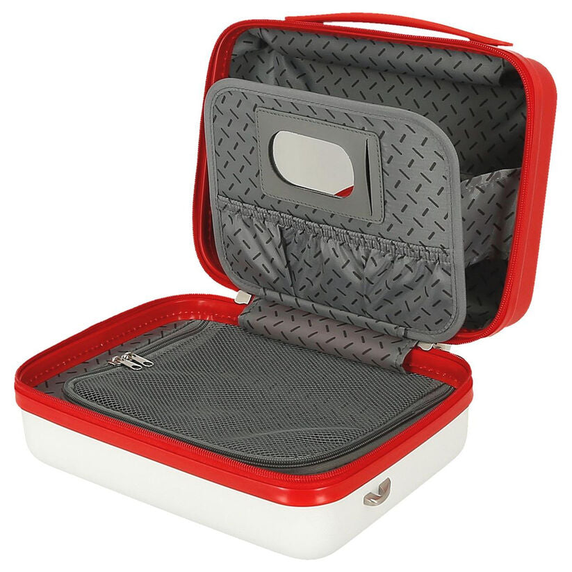 Neceser adaptable ABS Red Mickey Disney 29cm