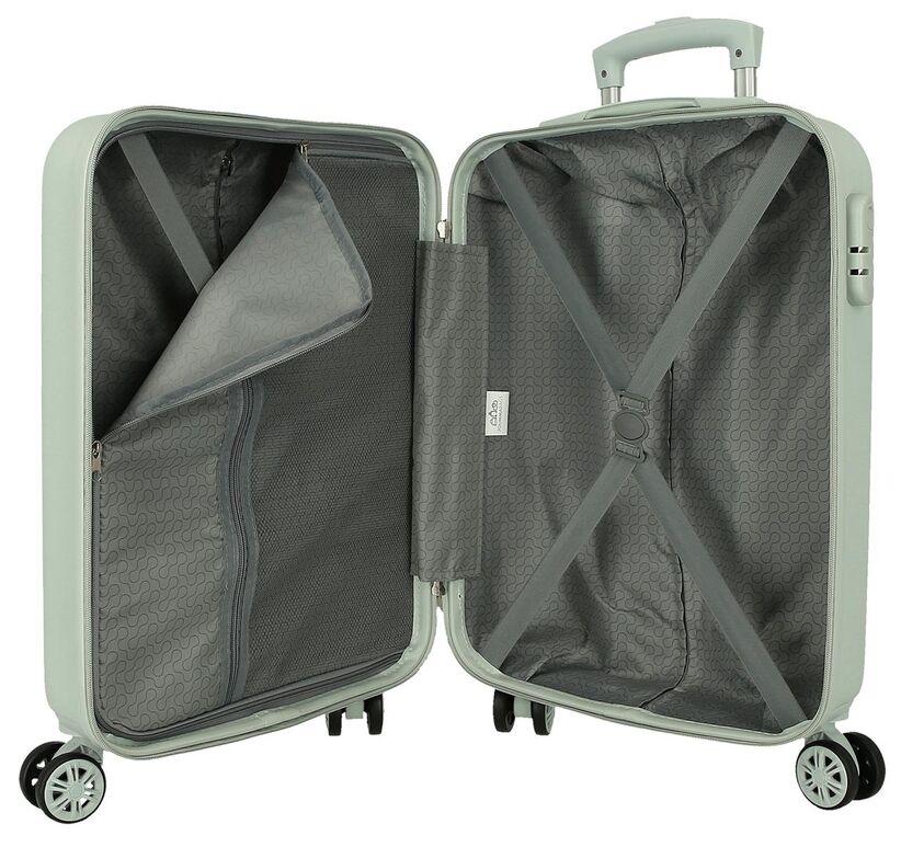 Maleta trolley ABS Forest Menta Movom 55cm