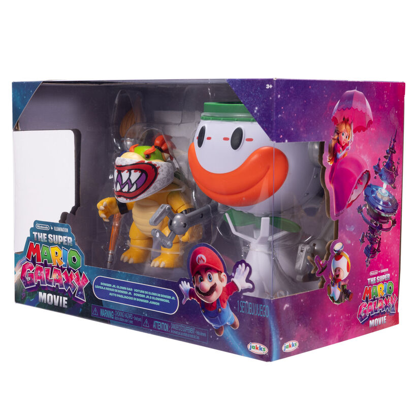 Figura Capsula Payaso de Bowser Jr. Super Mario Galaxy Movie Super Mario Bros