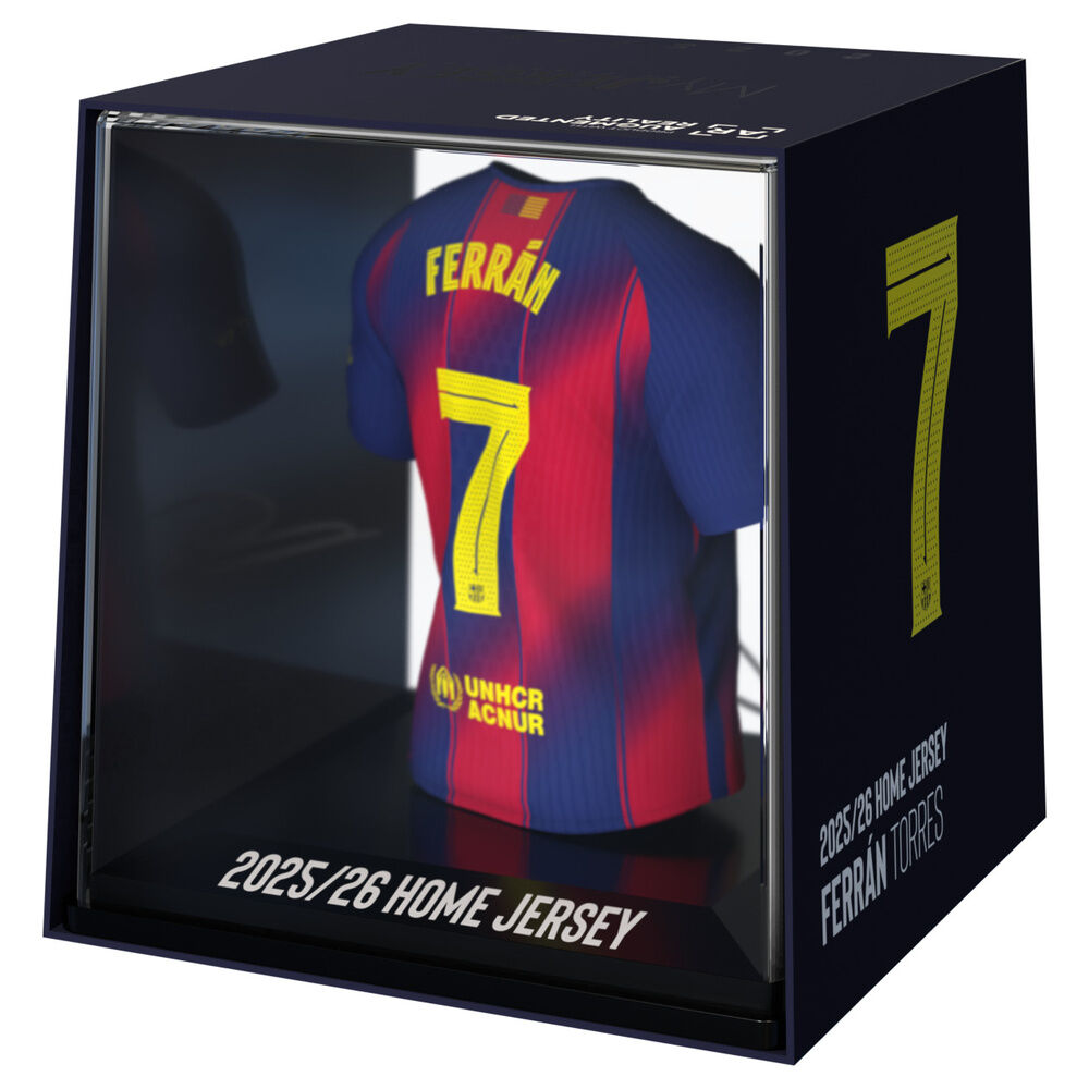 Figura Mini Camiseta FerrÃ¡n Torres  FC Barcelona
