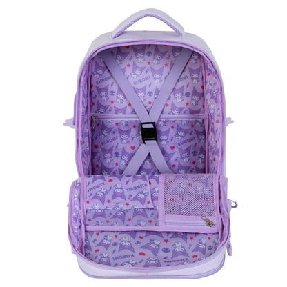Mochila Varsity Kuromi Hello Kitty and Friends 40cm
