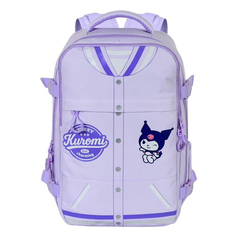Mochila Varsity Kuromi Hello Kitty and Friends 40cm
