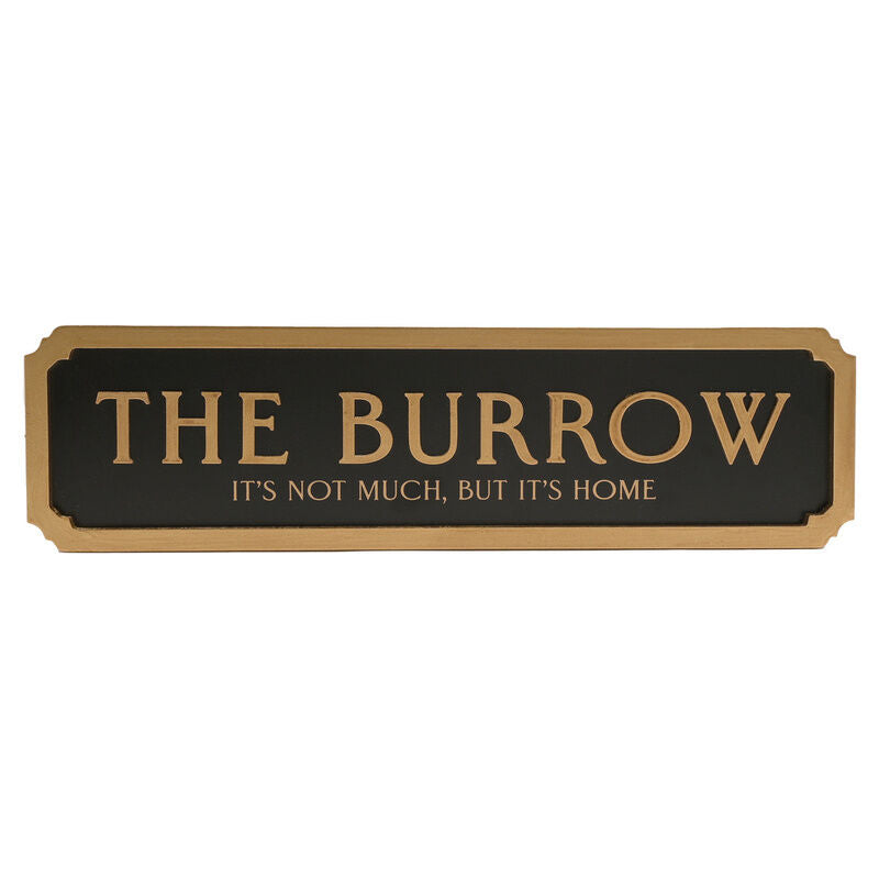 Cartel The Burrow Harry Potter