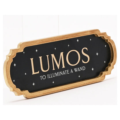 Cartel Lumos Harry Potter