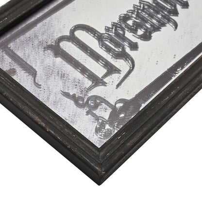 Placa Espejo Marca Tenebrosa Dark Arts Harry Potter