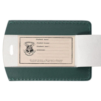 Portapasaportes + etiqueta equipaje Slytherin Harry Potter