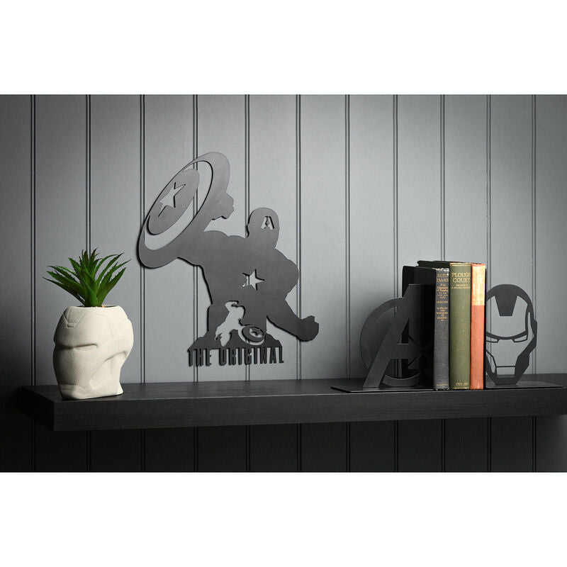Placa pared Capitan America Vengadores Avengers Marvel